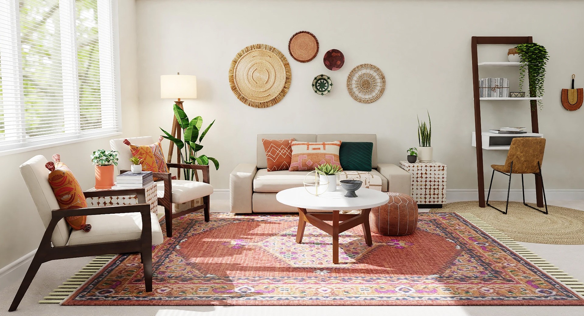 Modern apartment with a pole for buy